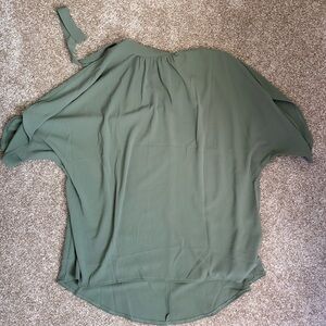 Green Women's Tunic Top